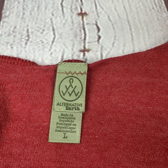 Rogue Fitness Tank Top Womens Large Red Racerback Workout Alternative Apparel - Picture 3 of 8